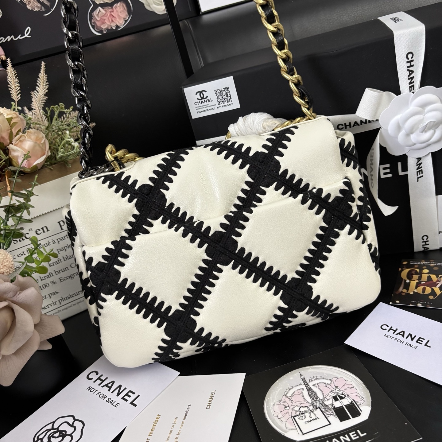 Chanel Embroidered Version 19 Bag