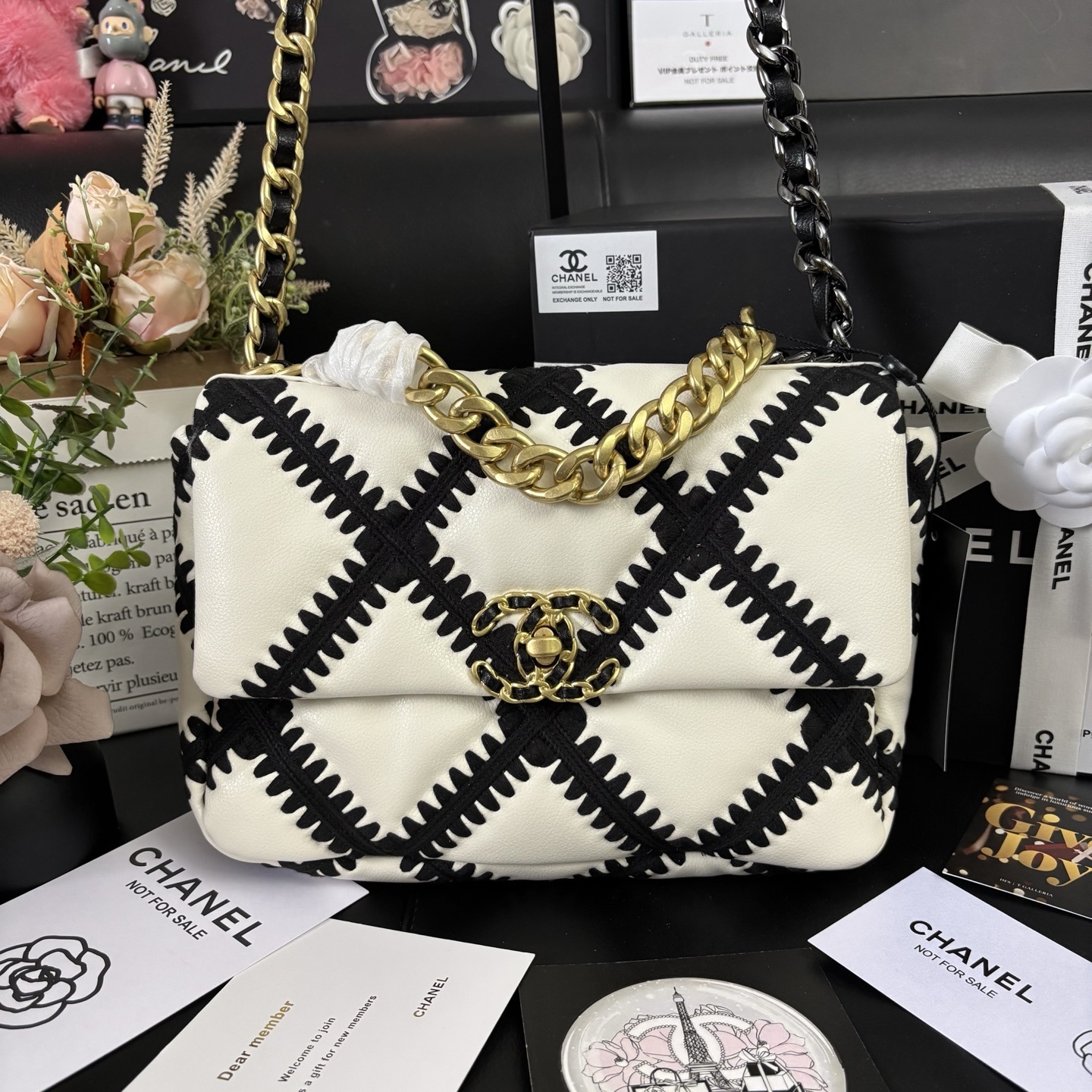 Chanel Embroidered Version 19 Bag
