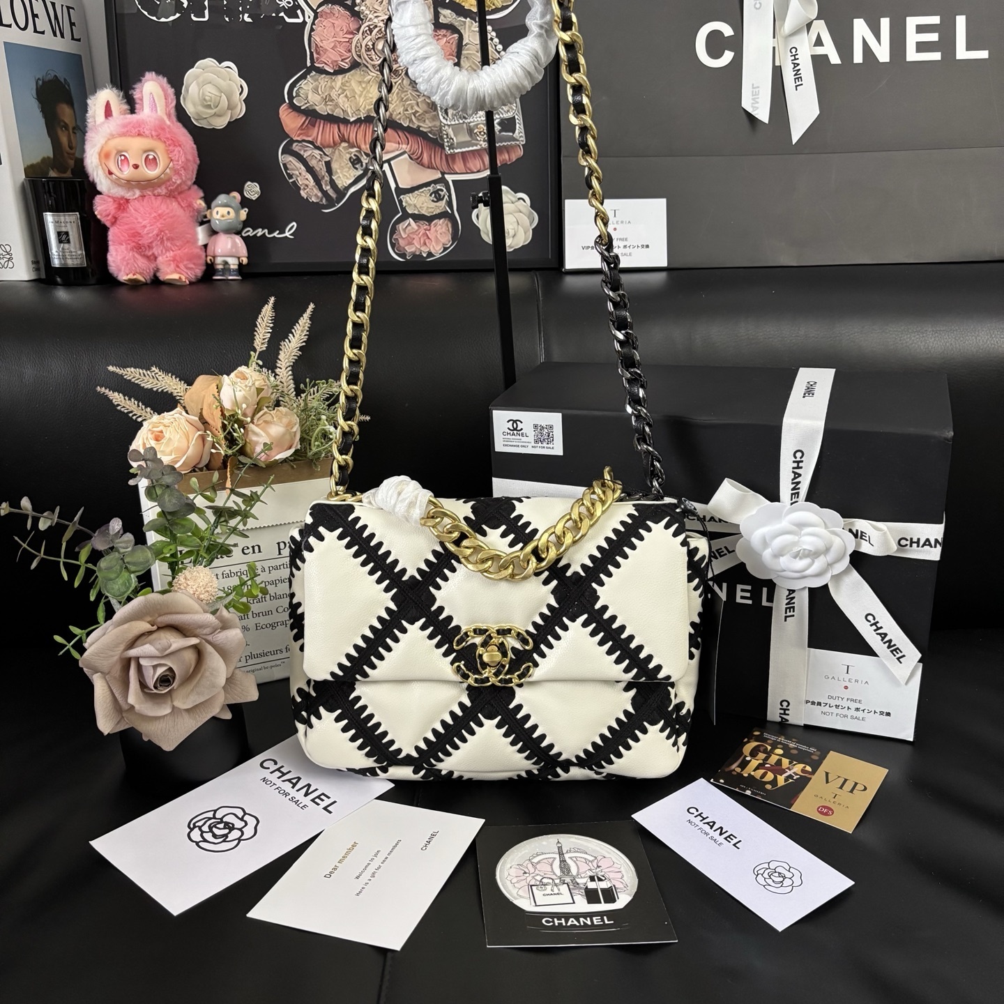 Chanel Embroidered Version 19 Bag