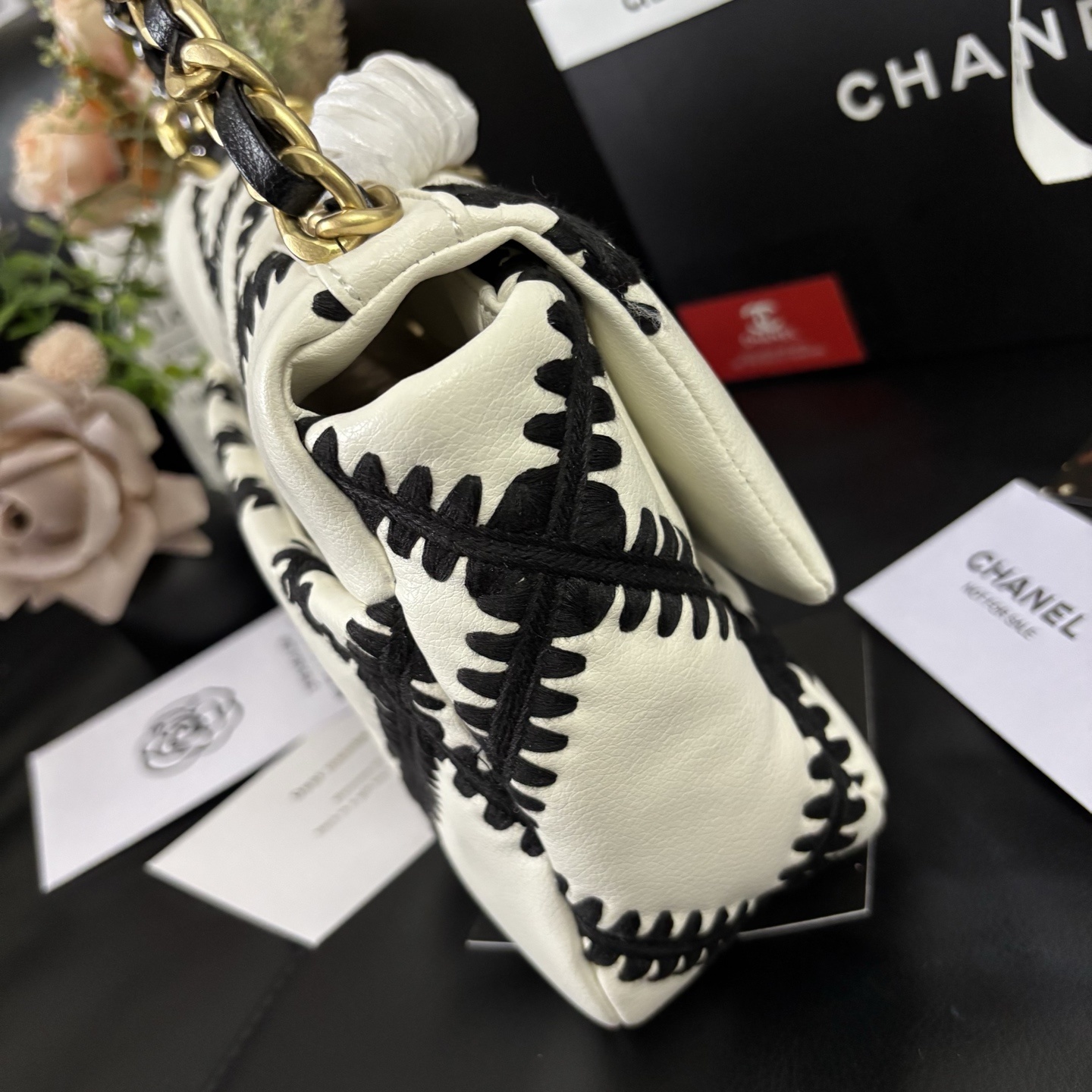 Chanel Embroidered Version 19 Bag