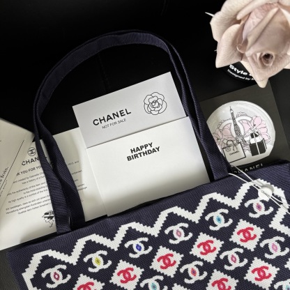 Chanel Graffiti Tote: Staff Uniform Exclusive | 34x34cm Canvas Collector Art