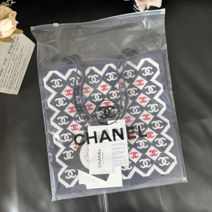 Chanel Graffiti Tote: Staff Uniform Exclusive | 34x34cm Canvas Collector Art