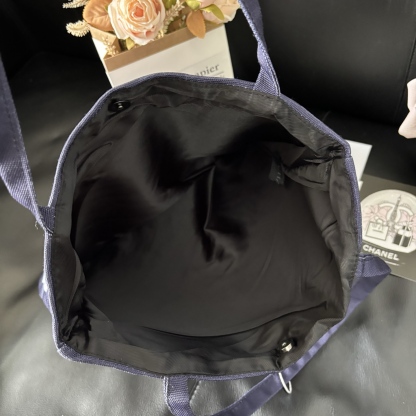 Chanel Graffiti Tote: Staff Uniform Exclusive | 34x34cm Canvas Collector Art