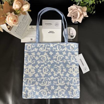 Chanel Graffiti Tote: Staff Uniform Exclusive | 34x34cm Canvas Collector Art