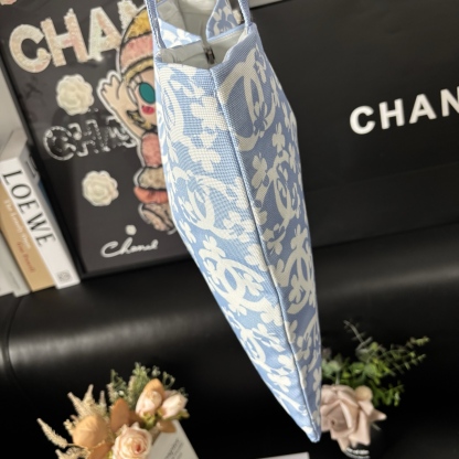 Chanel Graffiti Tote: Staff Uniform Exclusive | 34x34cm Canvas Collector Art