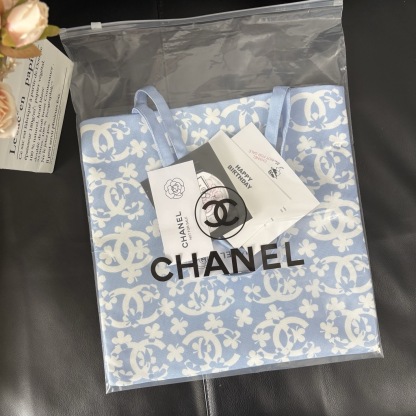 Chanel Graffiti Tote: Staff Uniform Exclusive | 34x34cm Canvas Collector Art