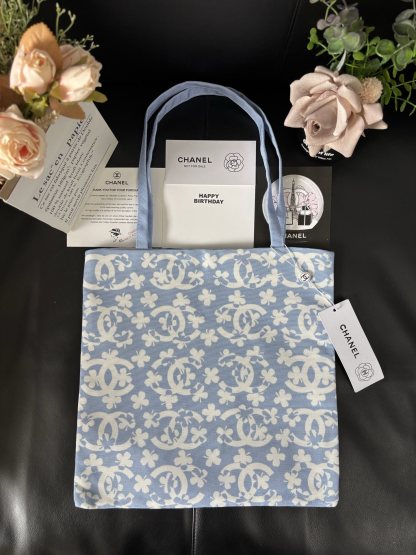 Chanel Graffiti Tote: Staff Uniform Exclusive | 34x34cm Canvas Collector Art