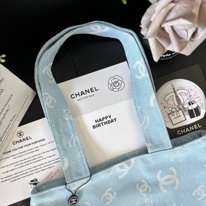 Chanel Graffiti Tote: Staff Uniform Exclusive | 34x34cm Canvas Collector Art