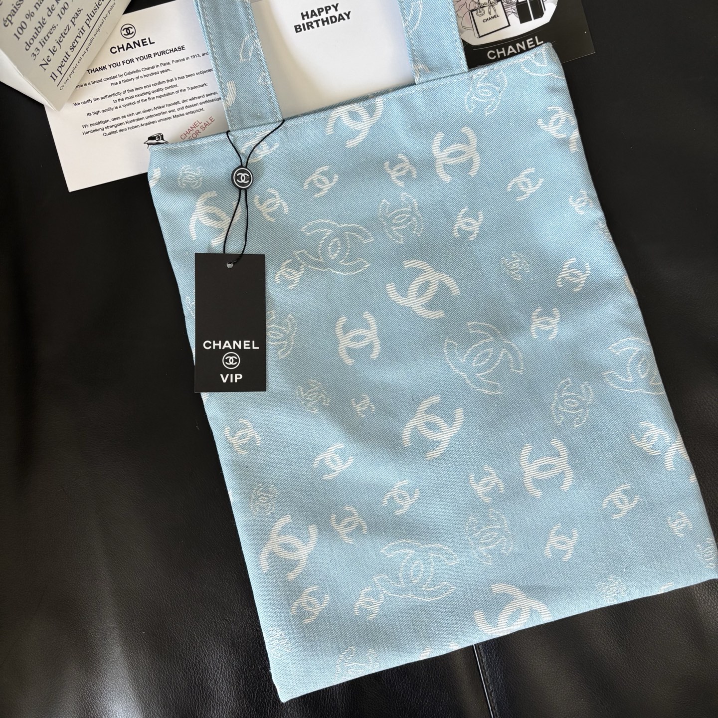 Chanel Graffiti Tote: Staff Uniform Exclusive | 34x34cm Canvas Collector Art