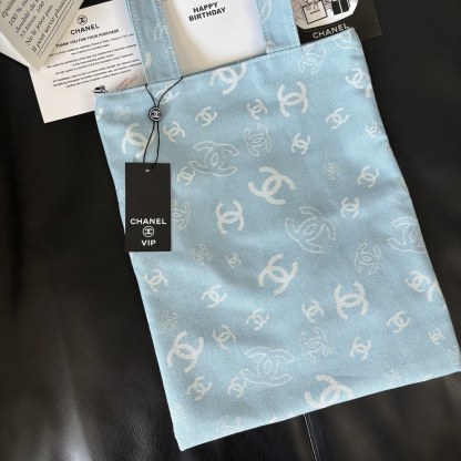 Chanel Graffiti Tote: Staff Uniform Exclusive | 34x34cm Canvas Collector Art