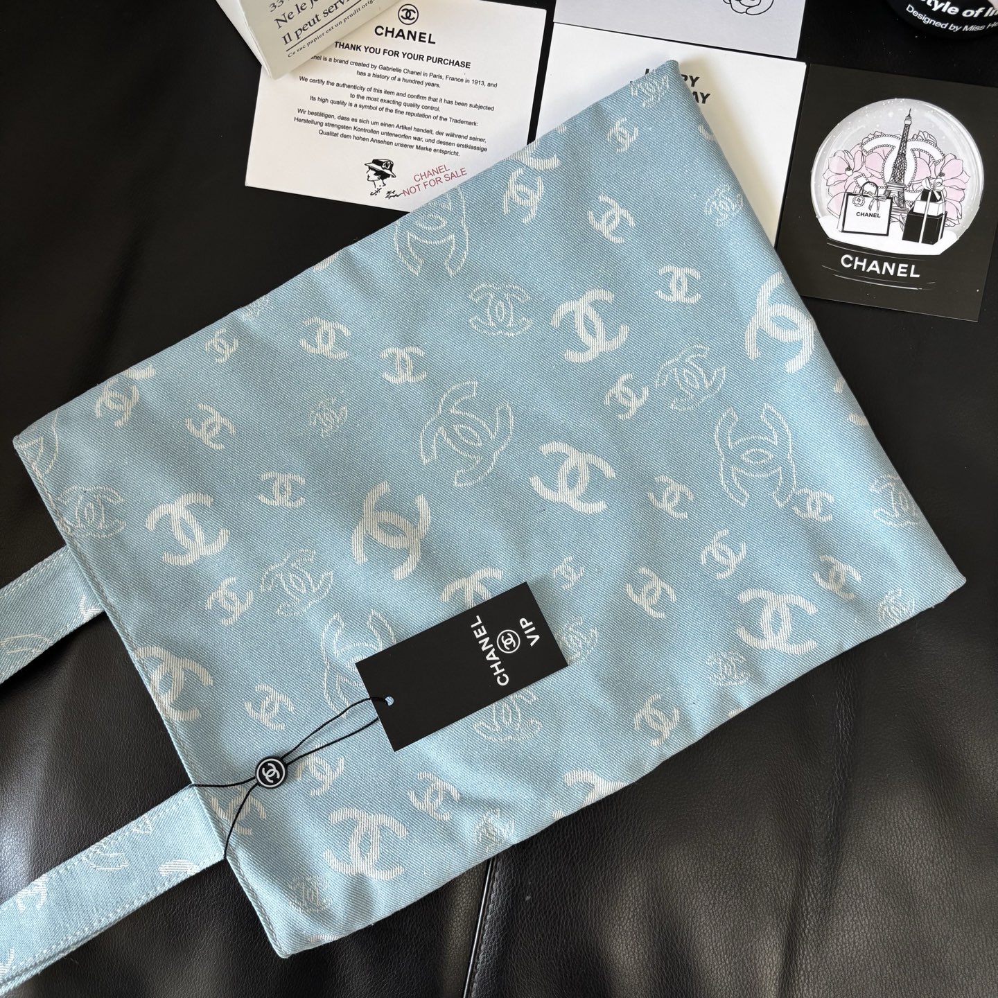 Chanel Graffiti Tote: Staff Uniform Exclusive | 34x34cm Canvas Collector Art
