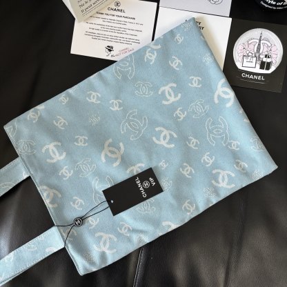 Chanel Graffiti Tote: Staff Uniform Exclusive | 34x34cm Canvas Collector Art