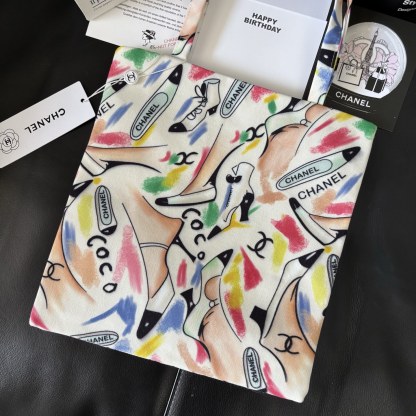 Chanel Graffiti Tote: Staff Uniform Exclusive | 34x34cm Canvas Collector Art