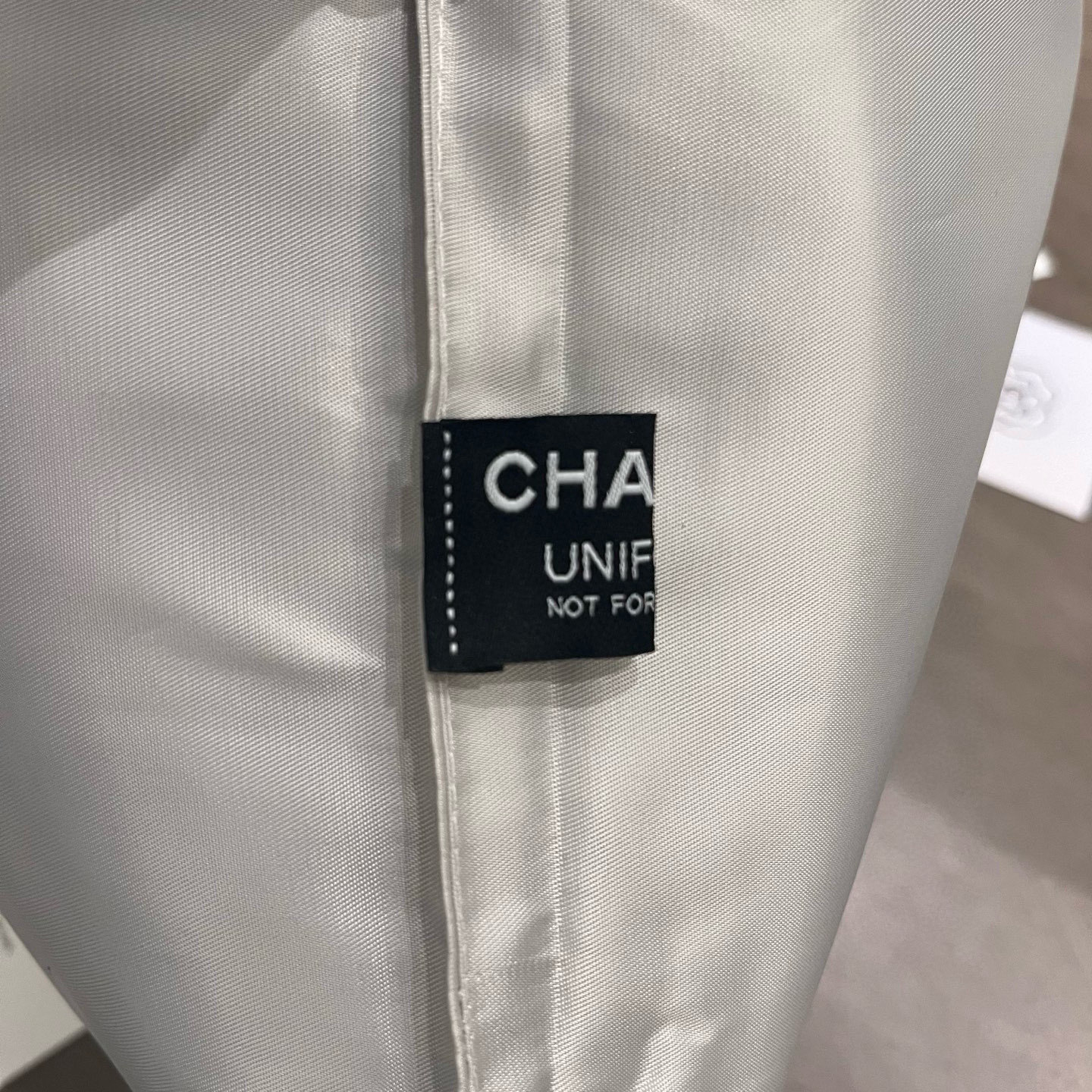 Chanel Graffiti Tote: Staff Uniform Exclusive | 34x34cm Canvas Collector Art