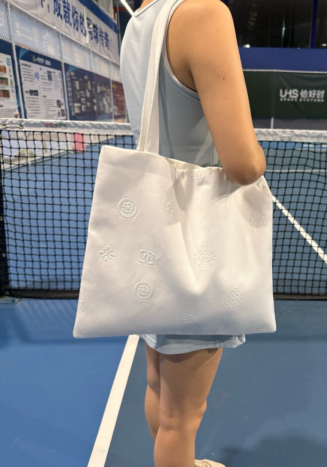 Chanel Beauty Pumpkin Tote | 3D-Embossed Logo Tote 29x30cm + Magnetic 
