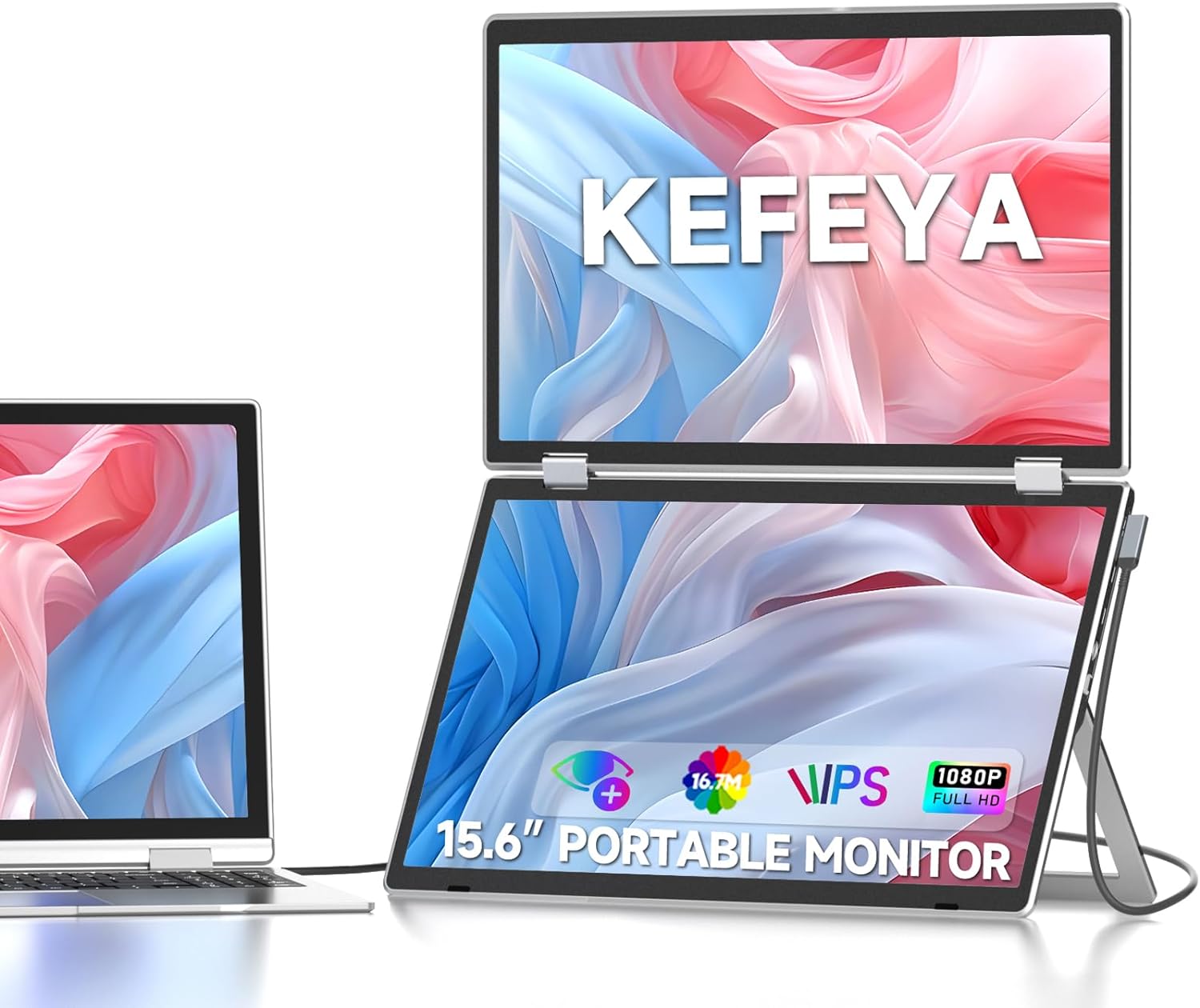 KEFEYA M2 15.6" Foldable Monitor Laptop Screen Extender