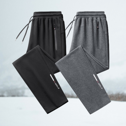 Mozhvita  2022 new autumn and winter men's fleece casual pants