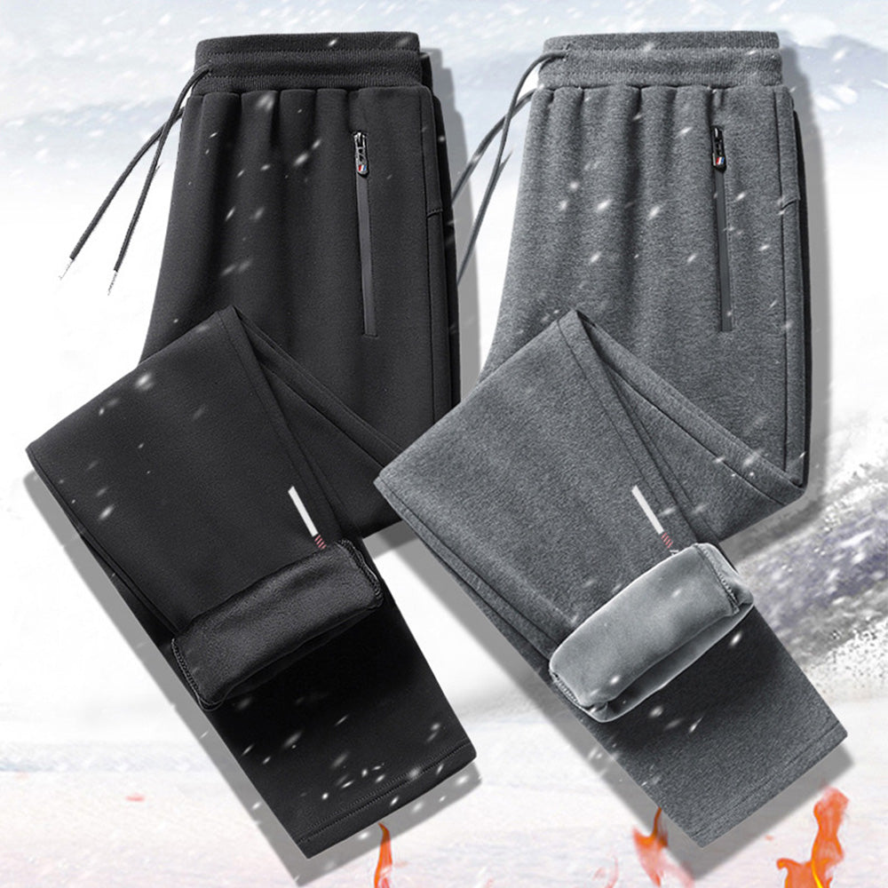 Lunebrille 2022 nouveaux pantalons décontractés en polaire pour hommes d'automne et d'hiver