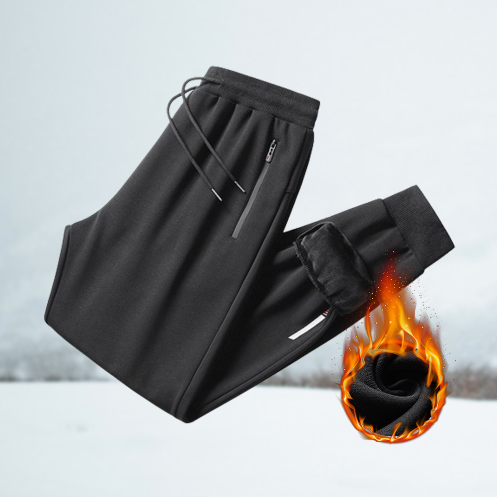 Mozhvita  2022 new autumn and winter men's fleece casual pants