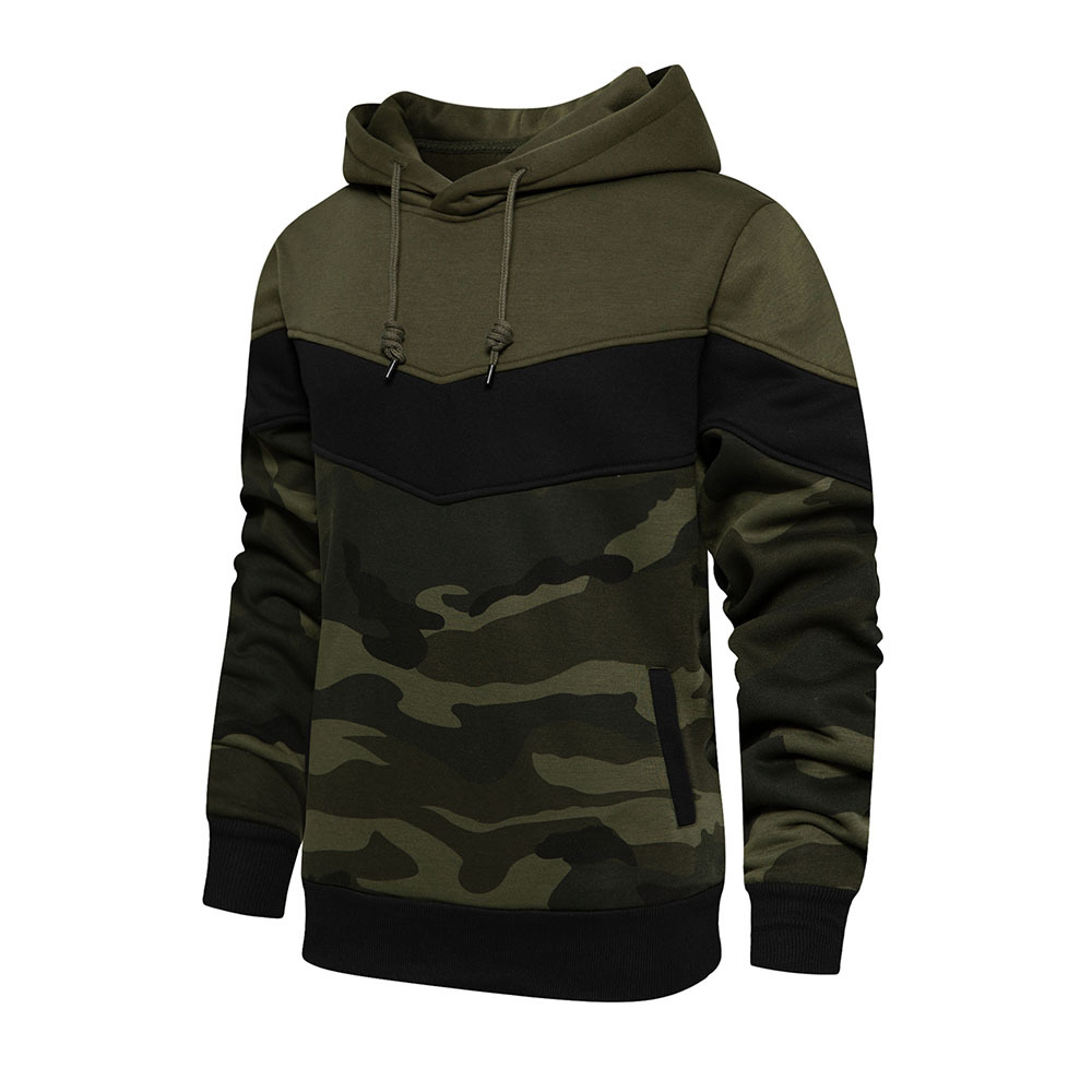 Alberchris™ Men's autumn and winter new retro color matching loose large size casual hoodie