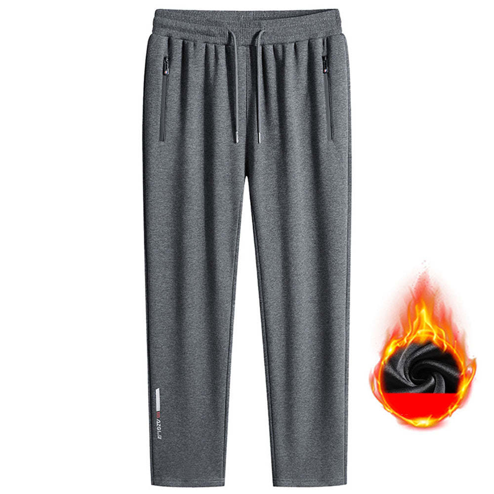 Lunebrille 2022 nouveaux pantalons décontractés en polaire pour hommes d'automne et d'hiver