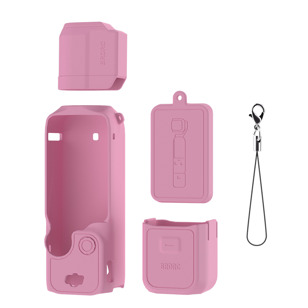 BRDRC Stand-alone Version Silicone Protective Case For DJI OSMO Pocket 3
