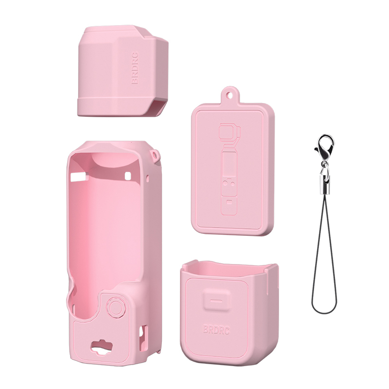 BRDRC Stand-alone Version Silicone Protective Case For DJI OSMO Pocket 3