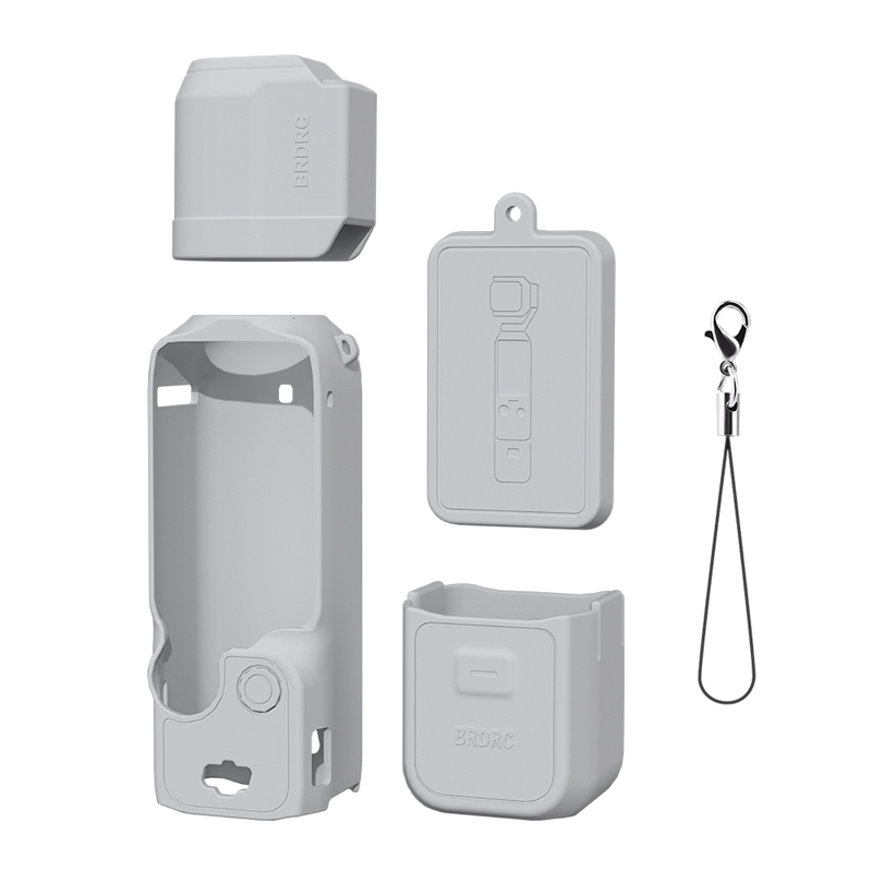 BRDRC Stand-alone Version Silicone Protective Case For DJI OSMO Pocket 3