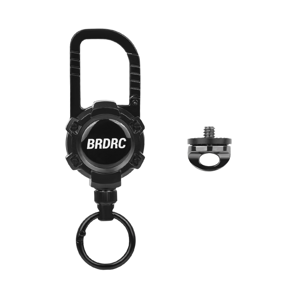 BRDRC Retractable Lanyard Backpack Buckle for DJI Pocket 3/4/4P/Action 6/5 
