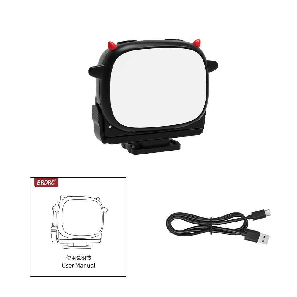 BRDRC Magnetic Fill Light for DJI Action 6/5 4 3/Nano