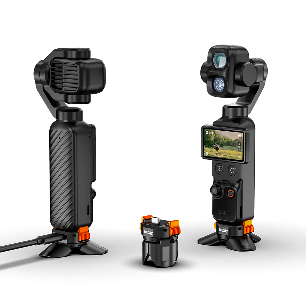 Flymile Charging Base Adapter Mini Tripod for DJI OSMO Pocket 4P/4/3