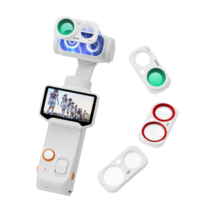 BRDRC Wide Angle Lens White for Insta360 Luna Ultra