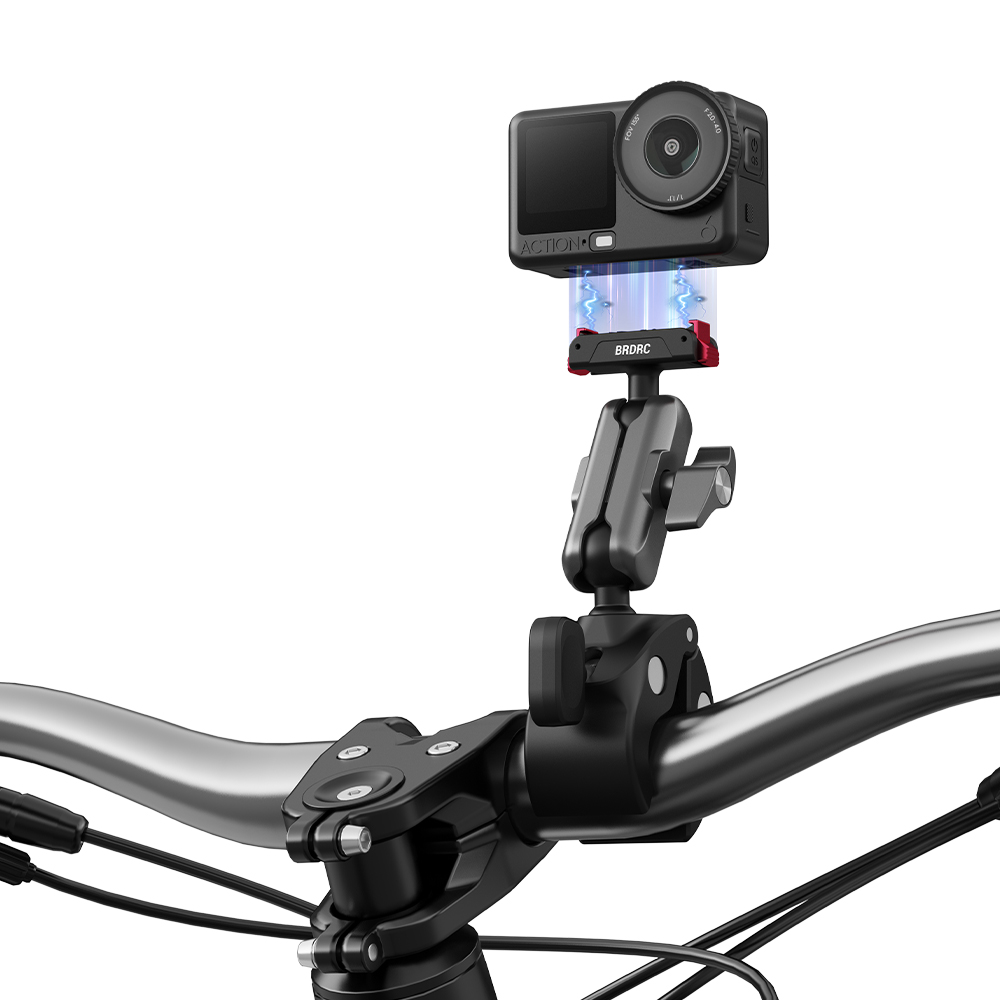 BRDRC Cycling Motorcycle Clip for DJI Action 6 5 4 3