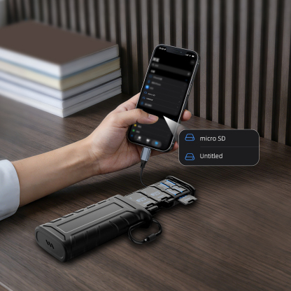 BRDRC Flash Transfer Card Case for Action Cameras