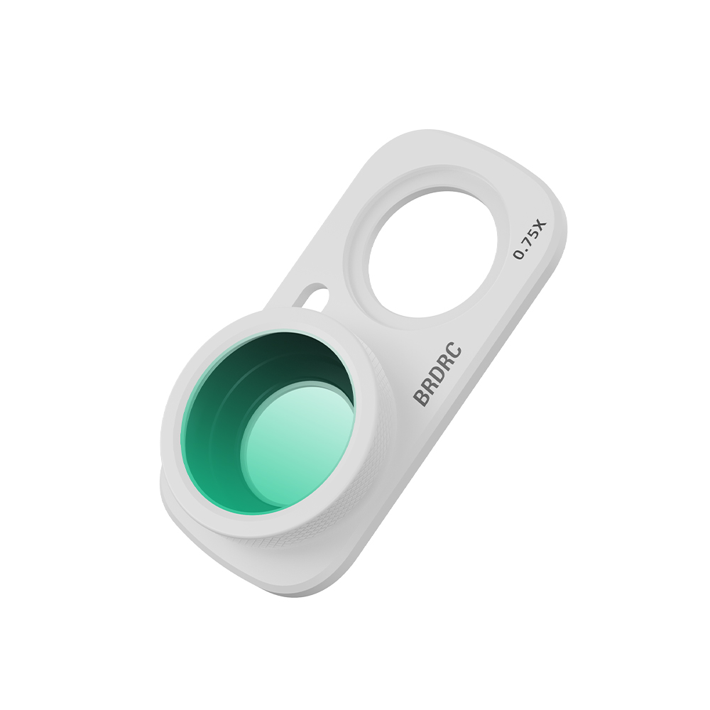 BRDRC Wide Angle Lens White for Insta360 Luna Ultra