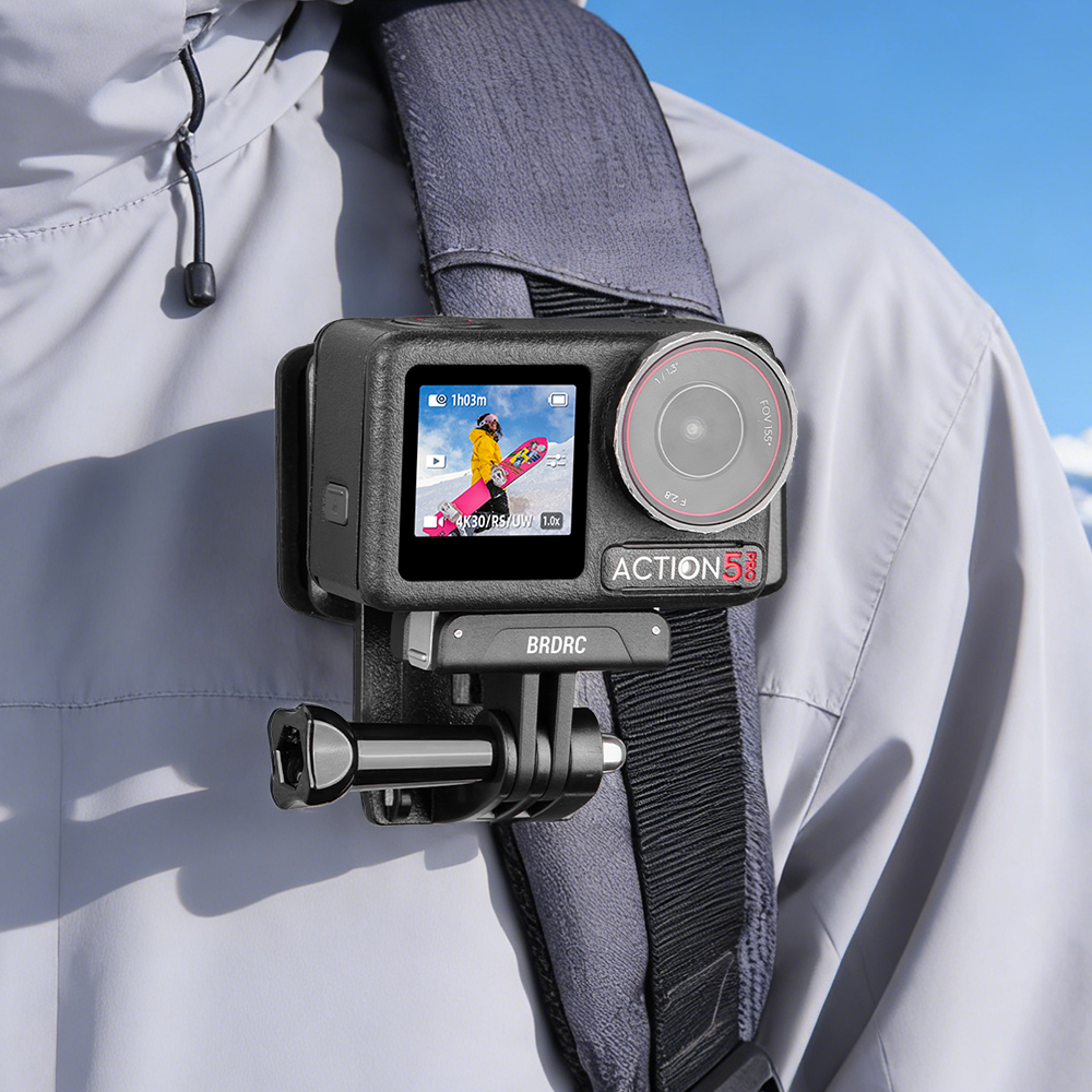 BRDRC Magnetic Quick Release Adapter Mount for DJI OSMO Action 6/Nano/Action 5