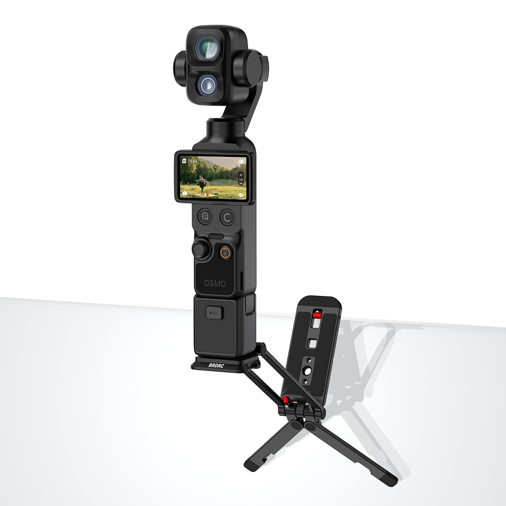 BRDRC Magnetic Tripod for Insta360 Luna Ultra/Pocket 4/4P/3