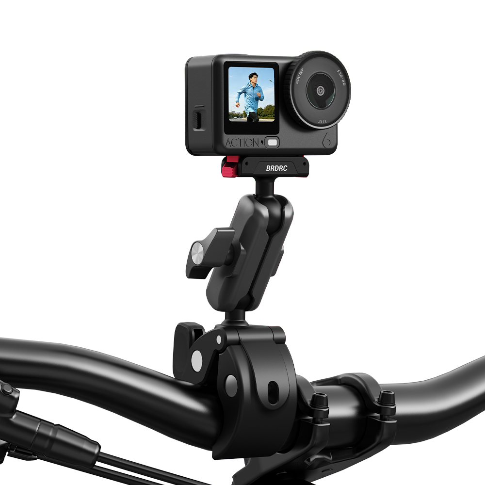 BRDRC Cycling Motorcycle Clip for DJI Action 6 5 4 3