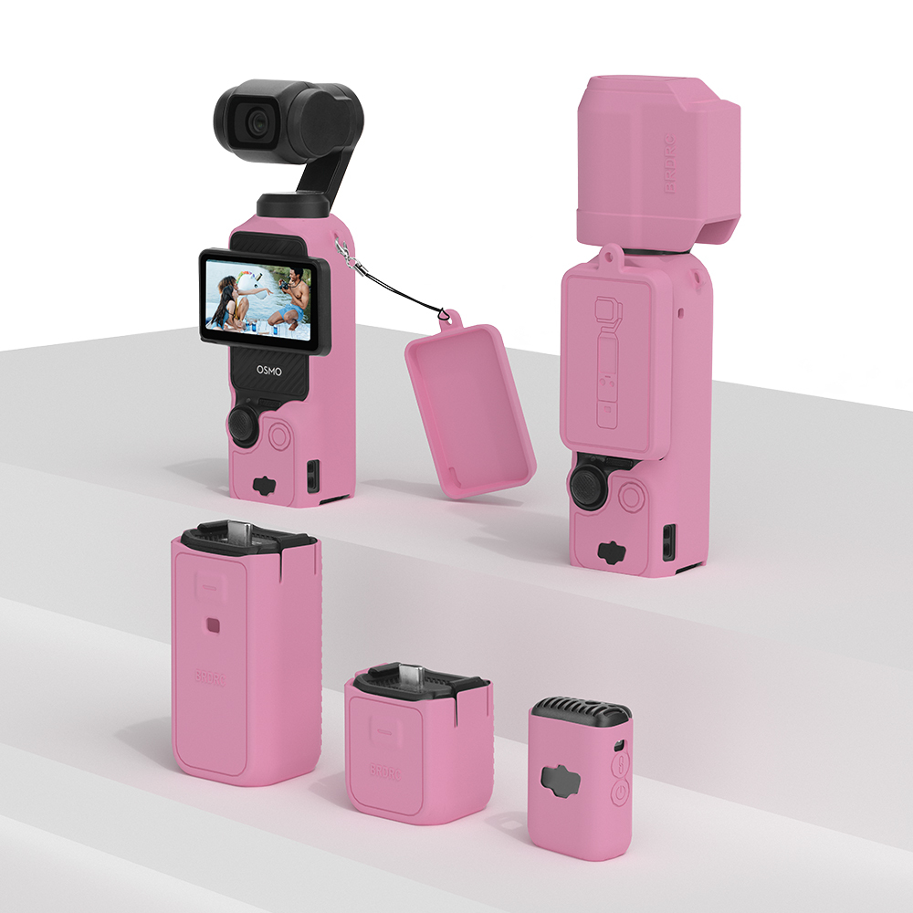 BRDRC omnipotent version Silicone Protective Case For DJI OSMO Pocket 3