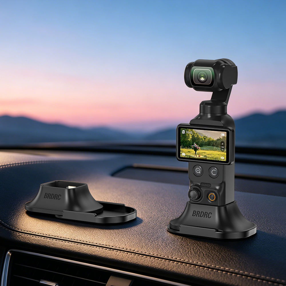 BRDRC Car Mount Base for DJI Pocket 4/Pocket 3