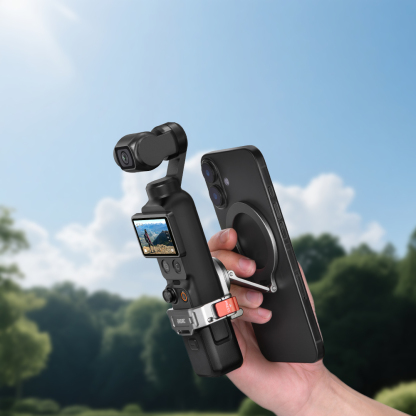 BRDRC Magnetic Stand Holder for DJI Pocket 4/Pocket 3