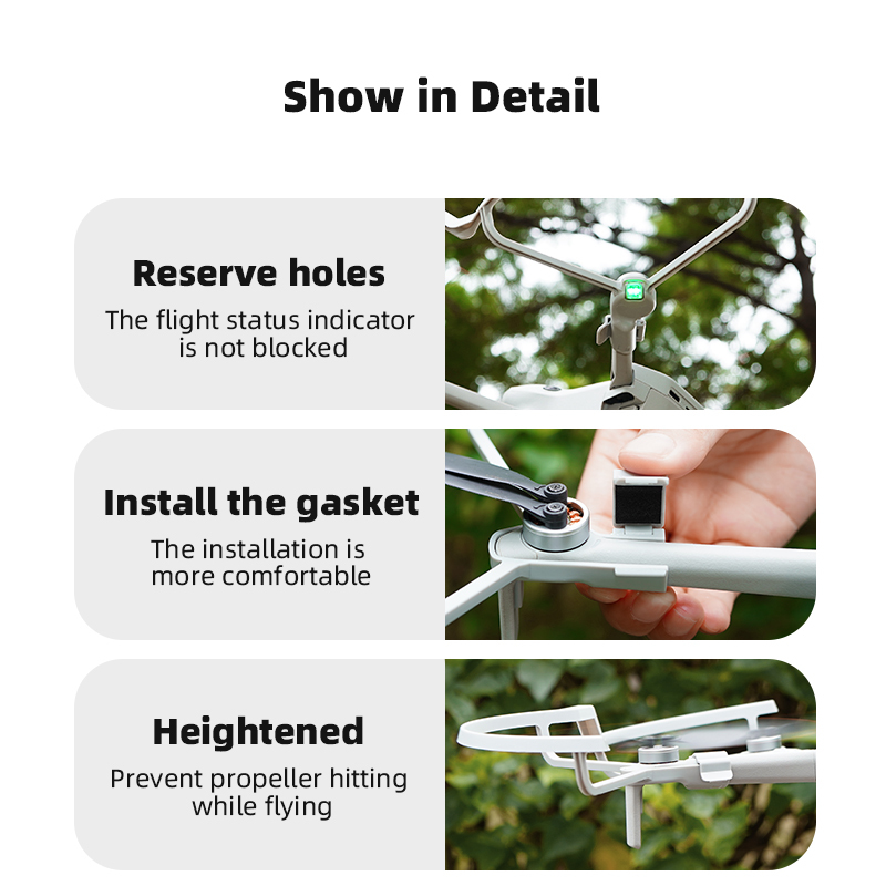 BRDRC Lightweight Propeller Guard for DJI Mini 4 Pro