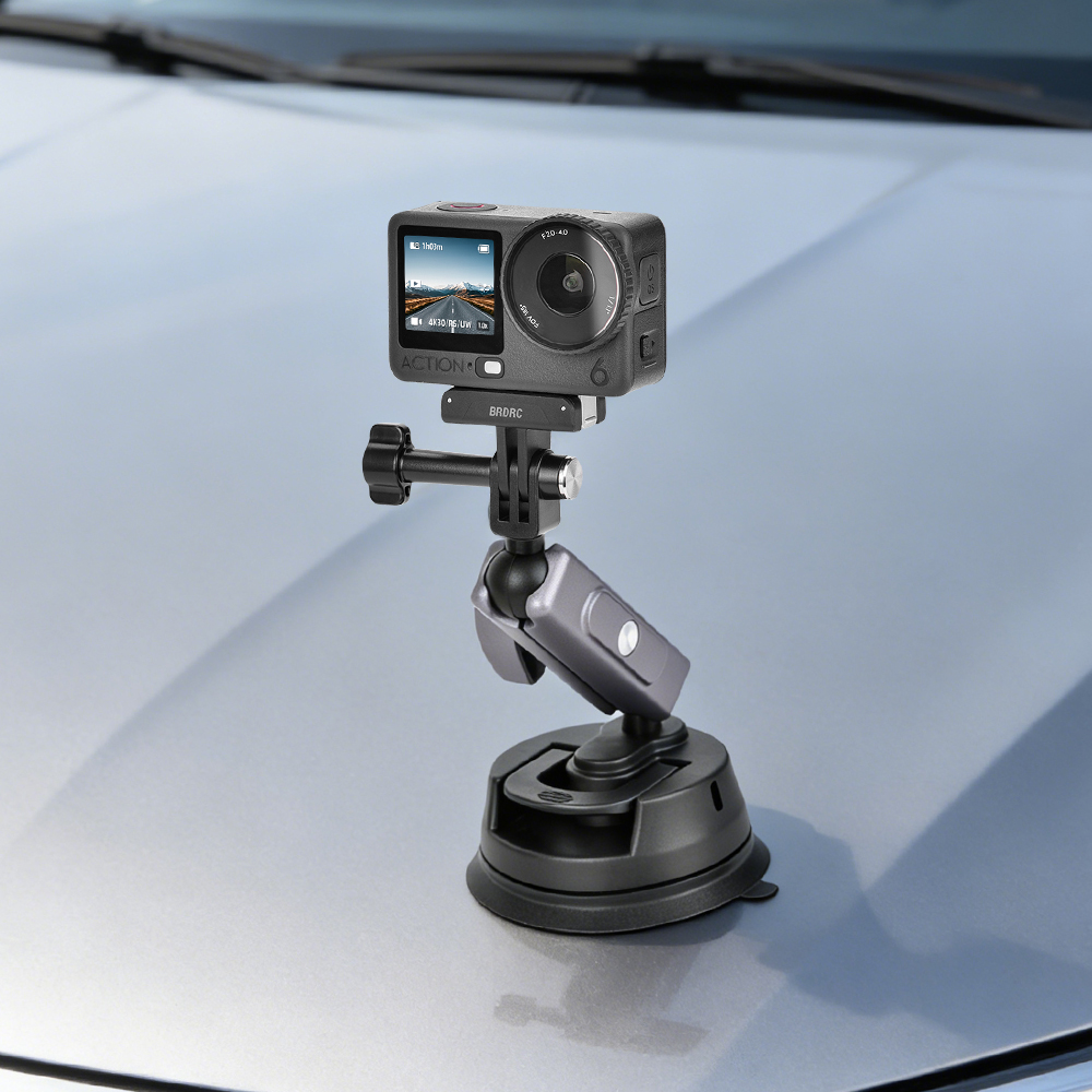 BRDRC Magnetic Quick Release Adapter Mount for DJI OSMO Action 6/Nano/Action 5