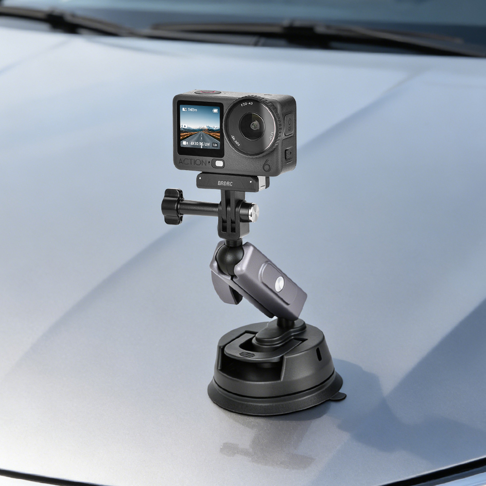 BRDRC Magnetic Quick Release Adapter Mount for DJI OSMO Action 6/Nano/Action 5