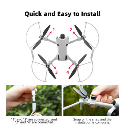 BRDRC Lightweight Propeller Guard for DJI Mini 4 Pro