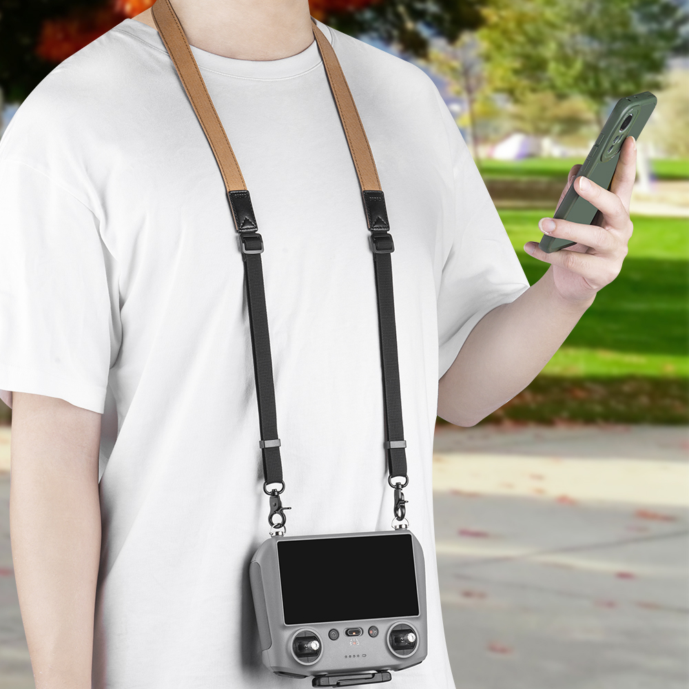 BRDRC Brown Remote Control Lanyard for DJI RC/RC 2/RC Pro Controller