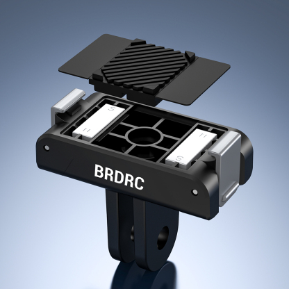 BRDRC Magnetic Quick Release Adapter Mount for DJI OSMO Action 6/Nano/Action 5