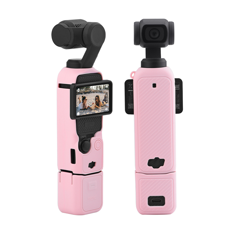 BRDRC Stand-alone Version Silicone Protective Case For DJI OSMO Pocket 3