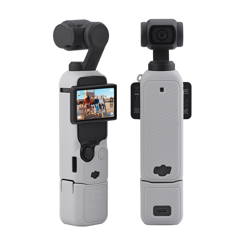 BRDRC Stand-alone Version Silicone Protective Case For DJI OSMO Pocket 3