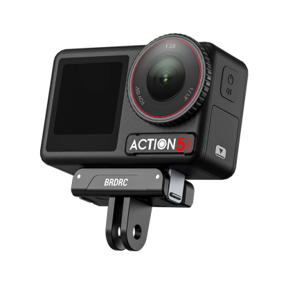 BRDRC Magnetic Quick Release Adapter Mount for DJI OSMO Action 6/Nano/Action 5
